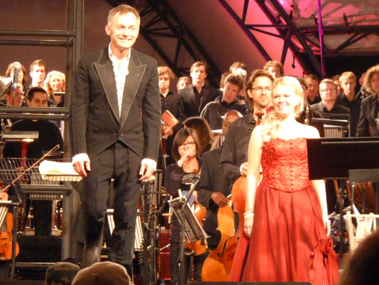 Bizet's 'Carmen' at Glastonbury Abbey Orchestra in a Field