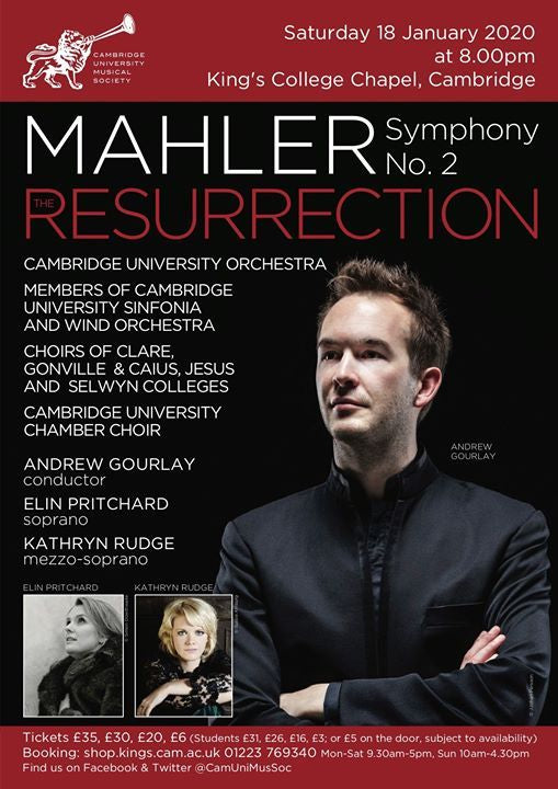 Mahler Symphony No.2 Kings College Chapel Cambridge