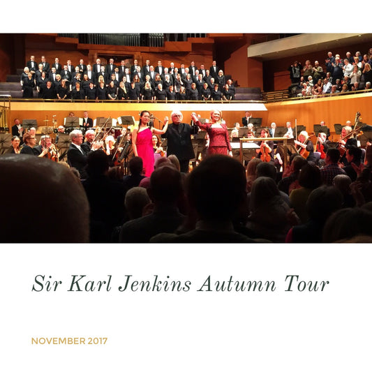 Sir Karl Jenkins Autumn Tour