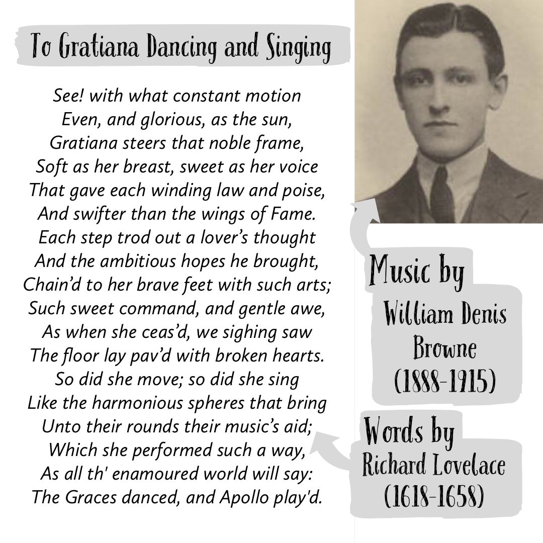 Gratiana Dancing and Singing  - William Denis Browne